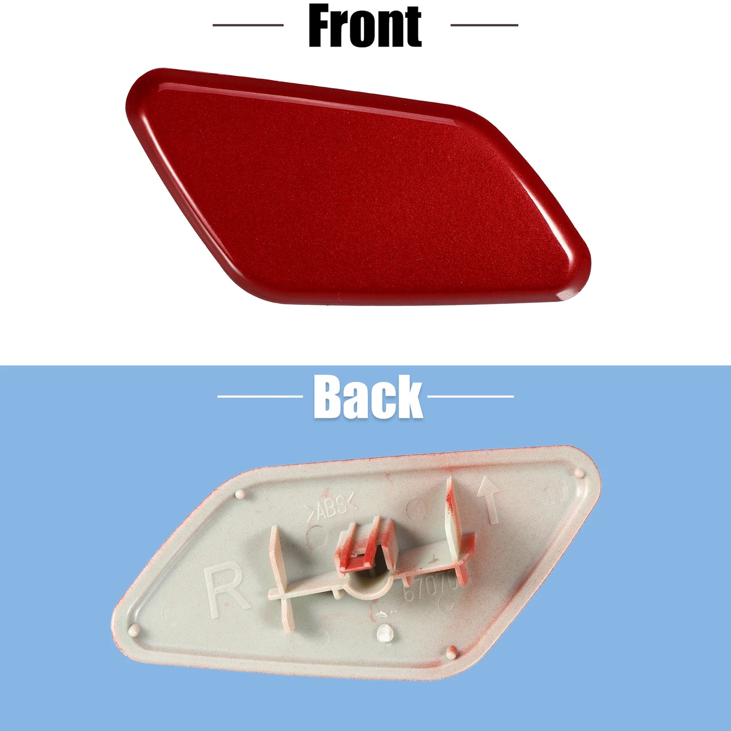 Right Front Headlight Washer Nozzle Cover for Mitsubishi Outlander (2013-2021)