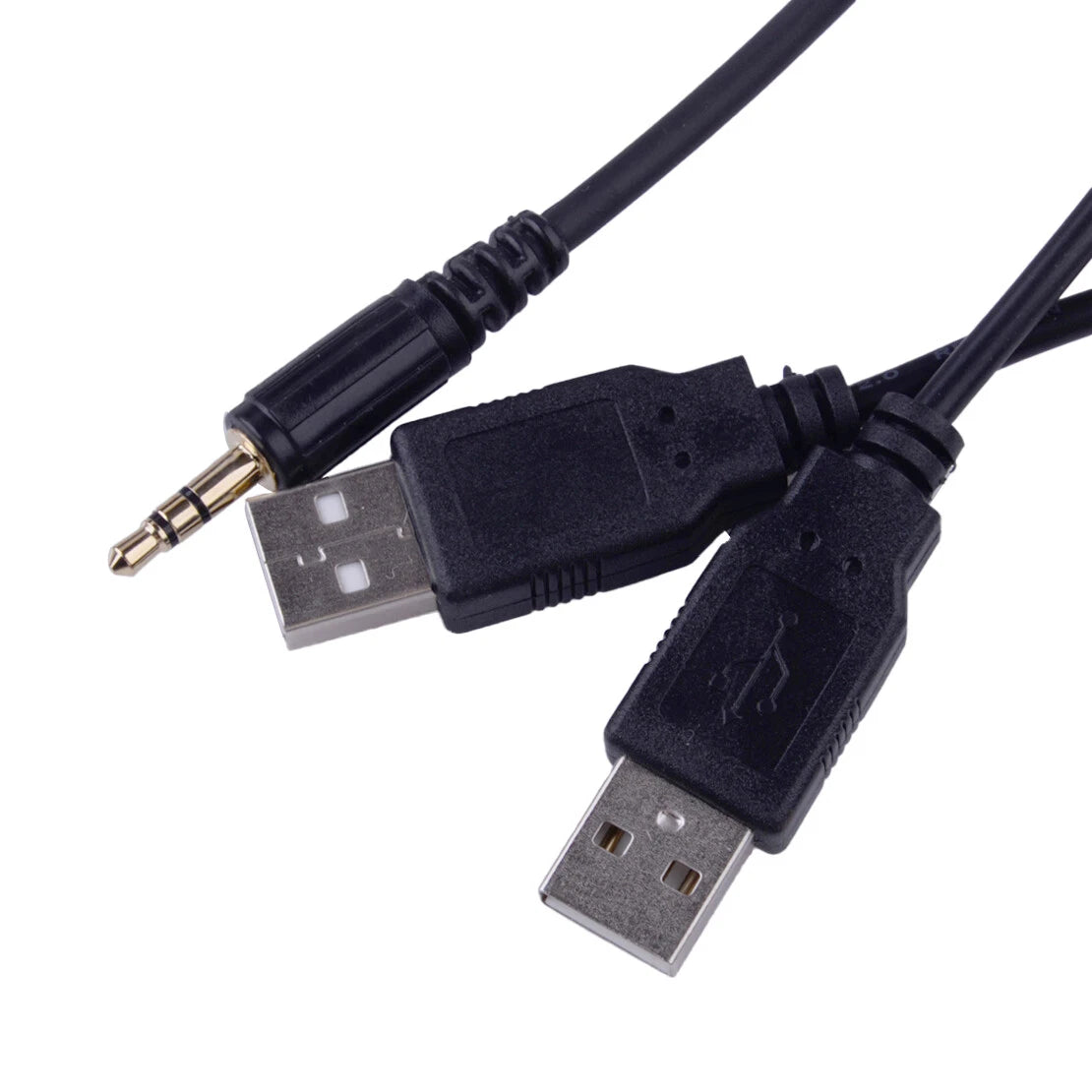 Type-C AUX USB Port Panel Extension Cable Adapter for 1.5M Car Dash