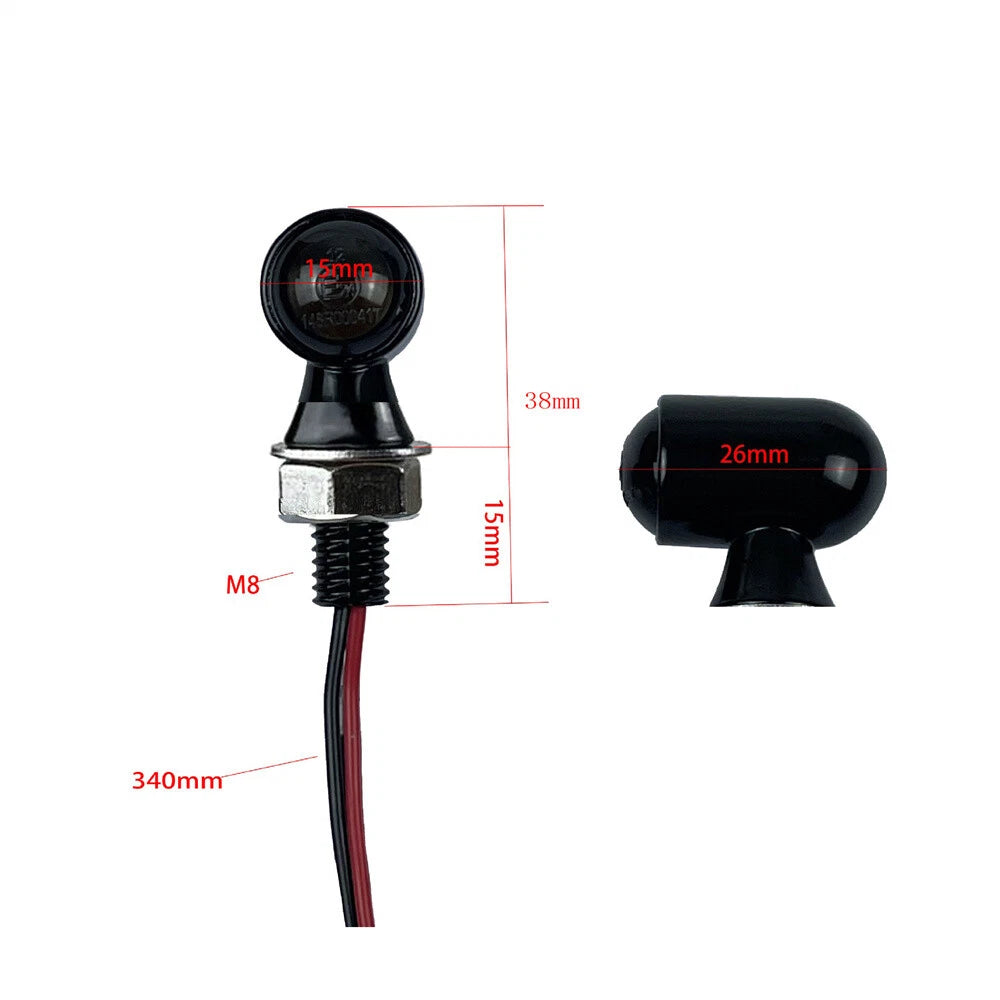 Turn Signal Light Blinkers Smoke for Motorcycle Dirt Bike Street Bike