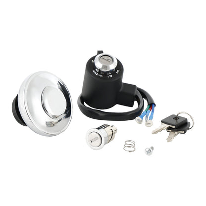 Lock Set Ignition for Harley Sportster XL 883L/N/R, 1200C/CP/N/X, XR1200 (1991-2011)