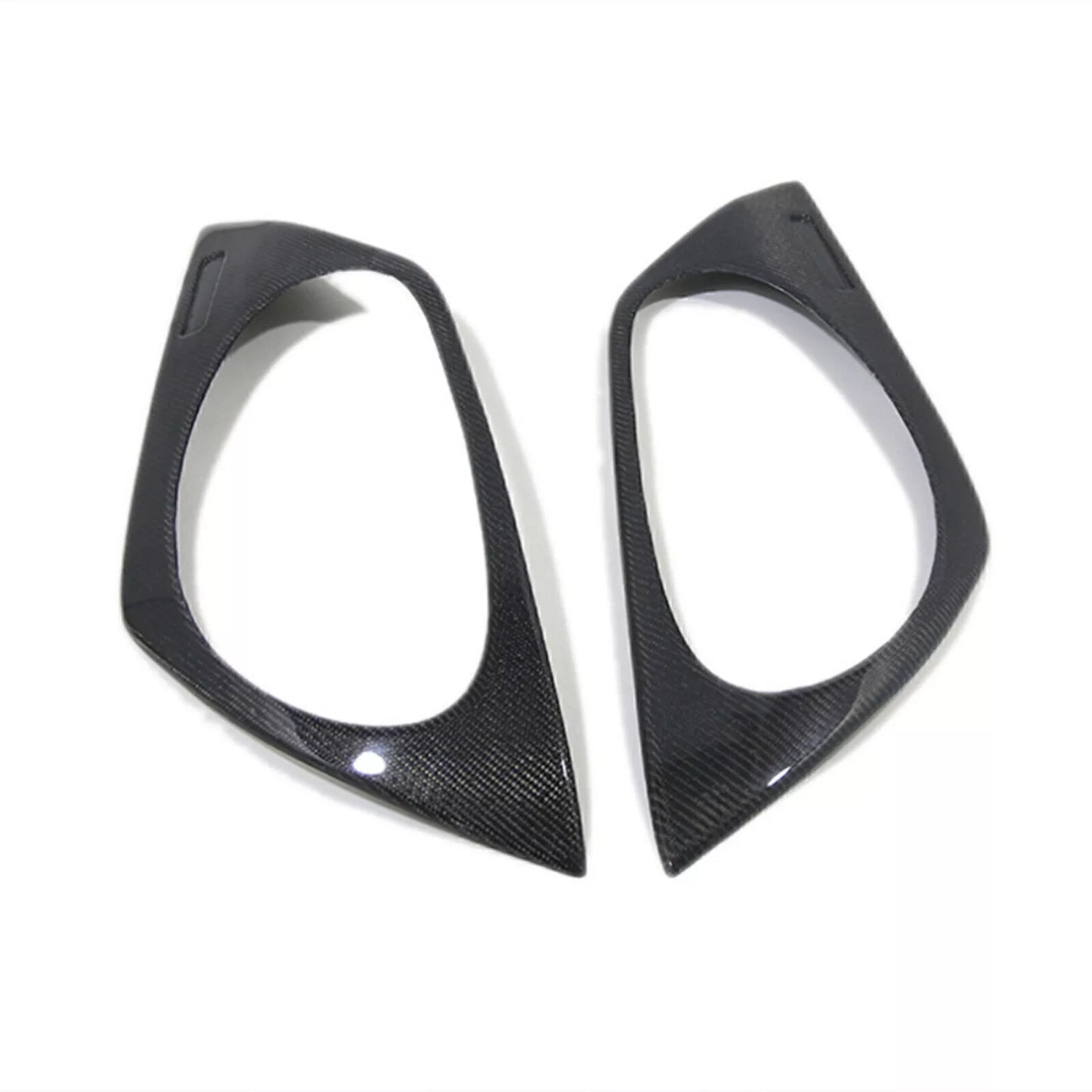 Headlight Lamp Cover Trim for Nissan 350Z Coupe (2003-2006) Carbon Fiber
