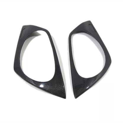 Headlight Lamp Cover Trim for Nissan 350Z Coupe (2003-2006) Carbon Fiber
