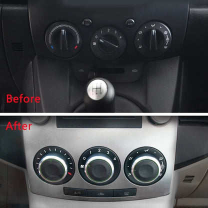A/C Air Conditioning Switch Knob Cover for Mazda 2 Demio (2007-2014)
