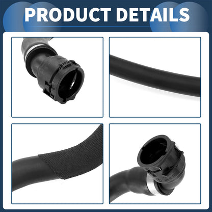 Radiator Hose for BMW X3 3.0L L6 (2007-2010) - Durable Rubber 1 x Hose