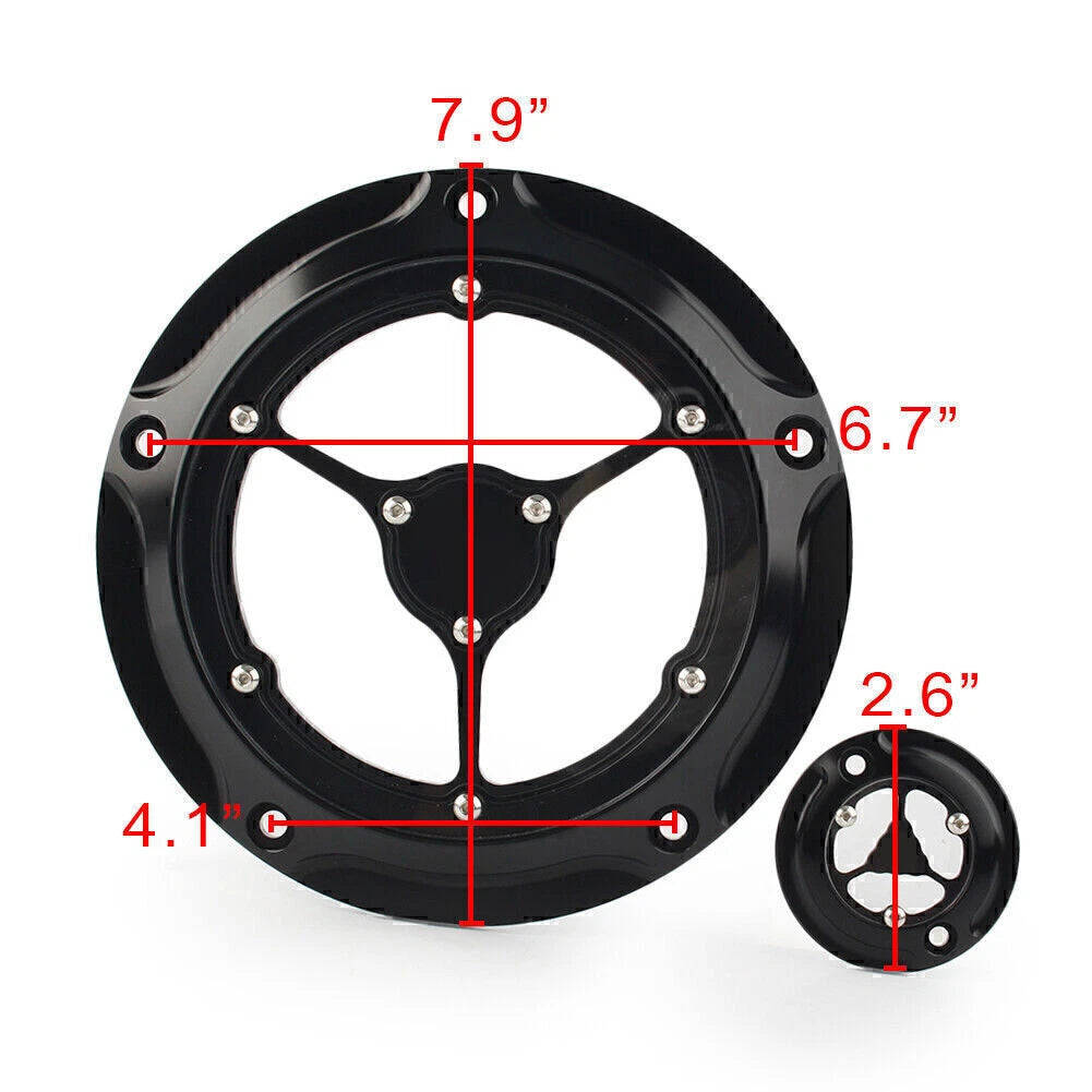 Clarity Derby & Timer Timing Covers for RSD Harley Touring