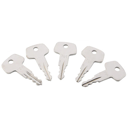 Fuel Cap Keys w/Ring for Liebherr J2 Heavy Equipment (5PCS)