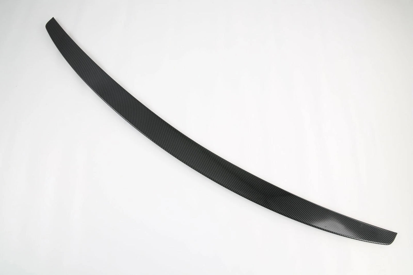 ABS Rear Spoiler Wing Lip Trim for 2021 Kia K5 Optima Carbon Fiber