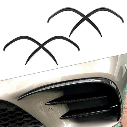 Front Bumper Lip Splitter for Mercedes Benz C-Class C200 C260 W205 (2019-Up)