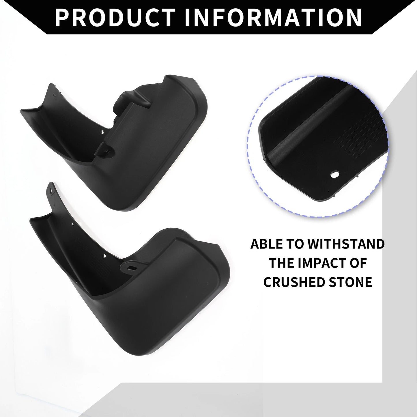 Mud Flap Splash Guards for Nissan Qashqai (2023)