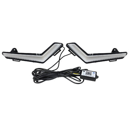 RGB LED Signature Front Light for Can-Am Commander Defender Max (2020-2023)