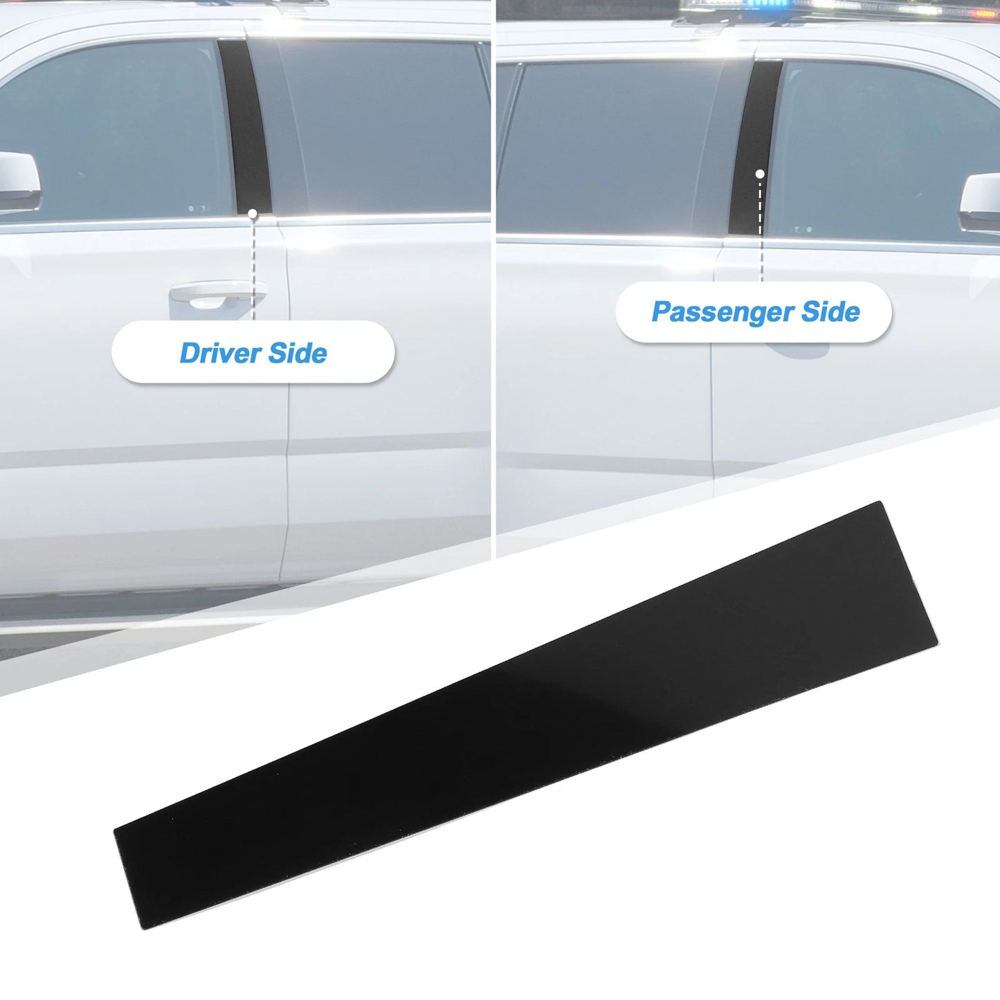 4x Windshield B-Pillar Trim for Porsche Panamera (2009 - 2016)
