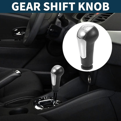 5 Speed Manual Gear Shifter Knob for Chevrolet Spark Plastic Chrome (2011 - 2016)