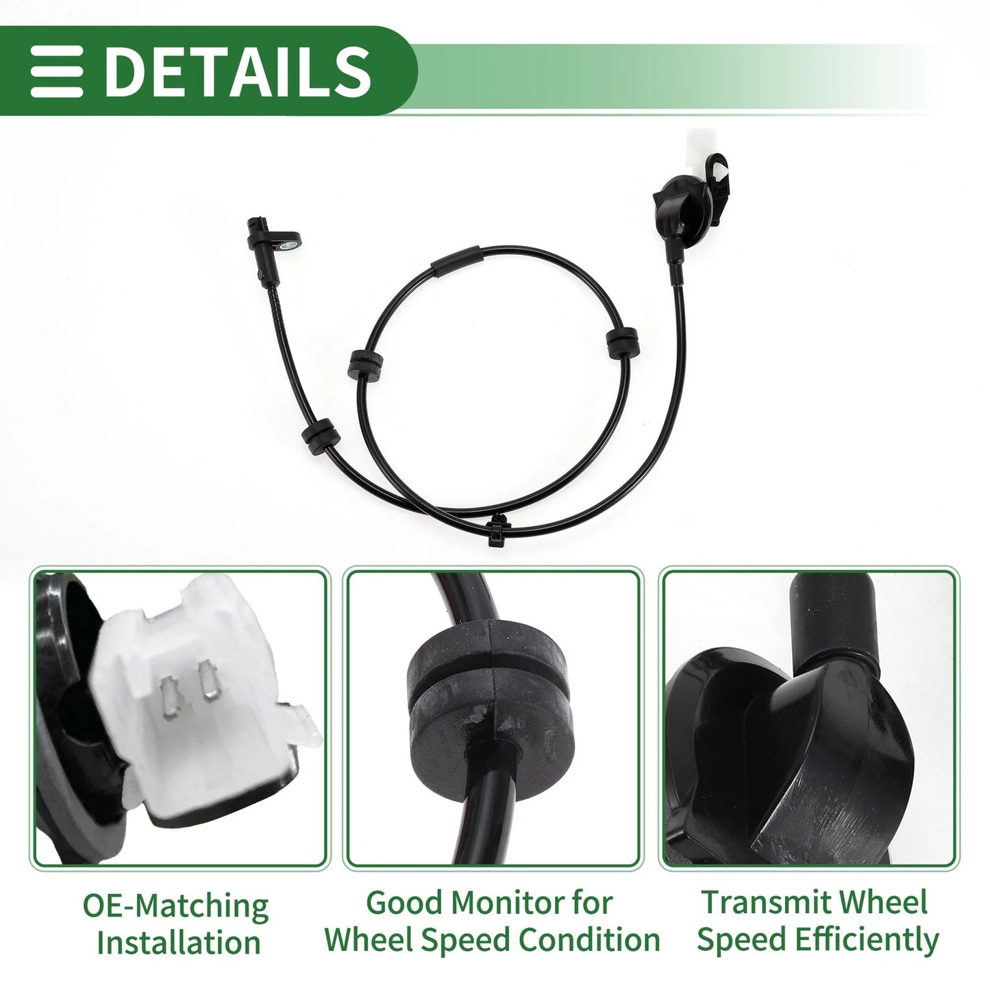 ABS Wheel Speed Sensor for Mazda 2 (2008-2015)