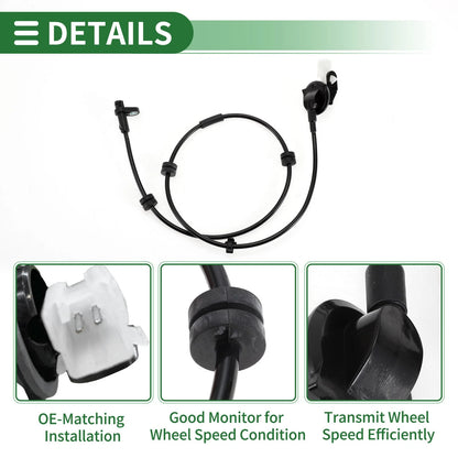 ABS Wheel Speed Sensor for Mazda 2 (2008-2015)