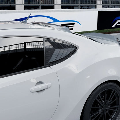 Rear Side Quarter Window Shutter Cover Trim for BRZ/FR-S (2013–2020)
