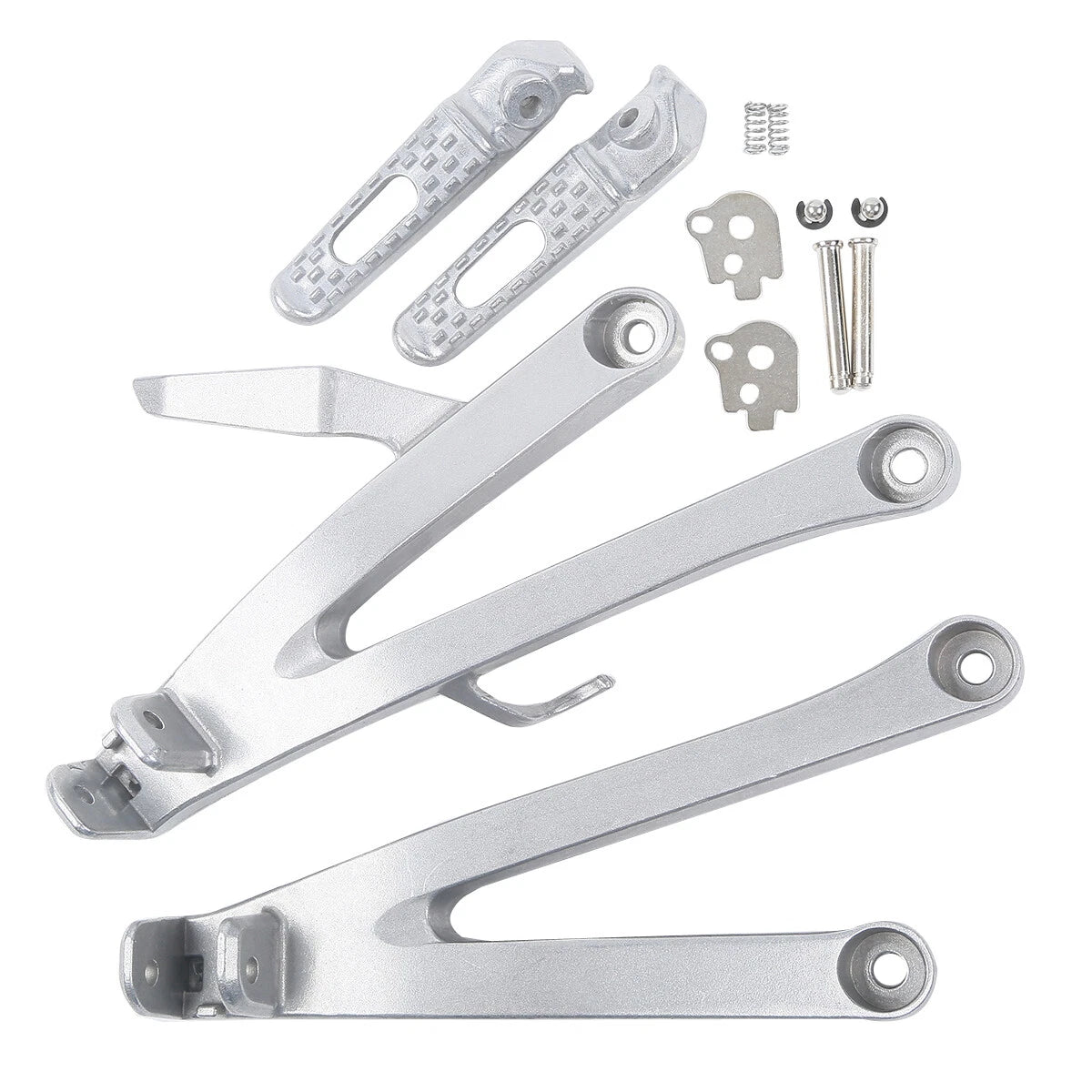 Rider Driver & Passenger Footrests Footpegs for Honda CBR600RR (2007-2025)