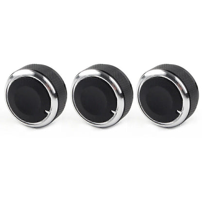 3 x A/C Control Switch Knob Covers for Mazda 3 M3 (2004-2009)