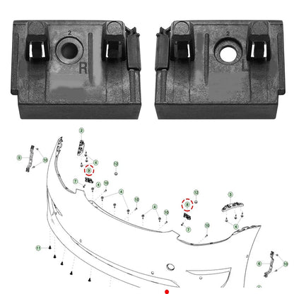 Front Bumper Bracket Fender Support for Tesla Model 3 (2017-2023)