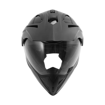 Adult Full Face Motorcycle Helmet for Off Road Dirt Bike DOT ATV M L XL XXL Black