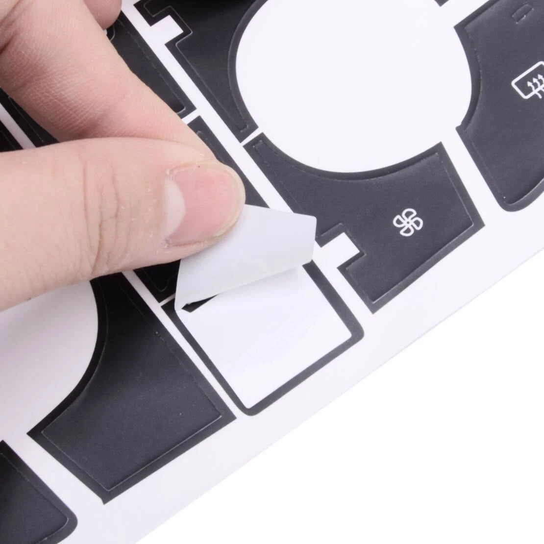 A/C Button Repair Decal Set for Opel Astra J (2010-2015)
