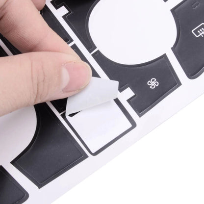 A/C Button Repair Decal Set for Opel Astra J (2010-2015)