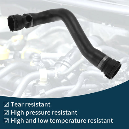 Radiator Hose for BMW 7 Series 2003-2008 (2 x No.17127526616)