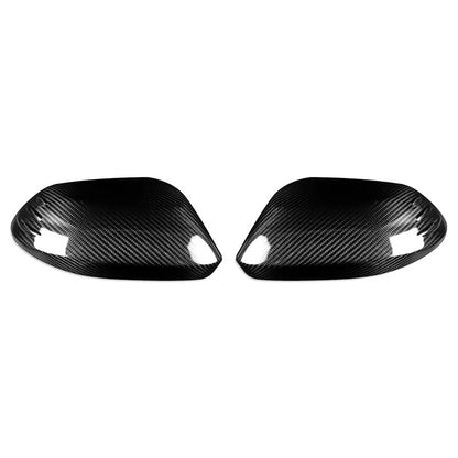 Real Carbon Fiber Add-on Side Mirror Cover for Toyota Corolla 2019-2024