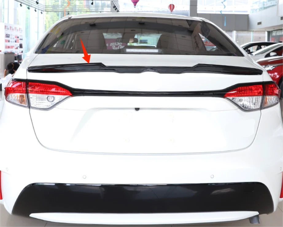 M4 Style Rear Trunk Spoiler for 2020-2024 Toyota Corolla Sedan Glossy Black