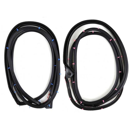Door Rubber Weatherstrip Rear RL+RR Fits Toyota Fortuner KUN51 SUV 2004-15 D06