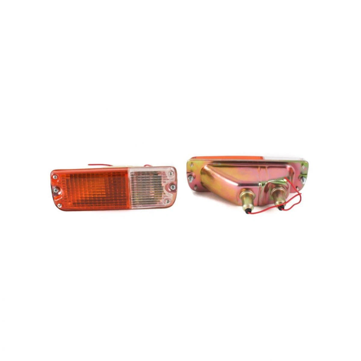 Bumper Lights Indicator Lamp L+R Fits Toyota Hilux RN20 RN25 Ute Truck 1974-1978