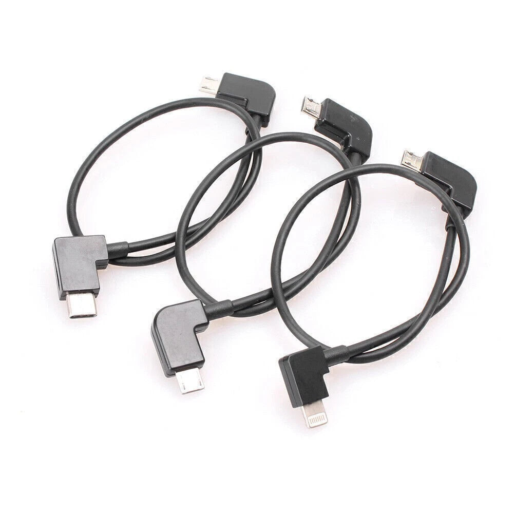 Fast Charge Type C-USB Cable OTG for DJI Spark, Mavic Pro, iPhone, Android, Samsung