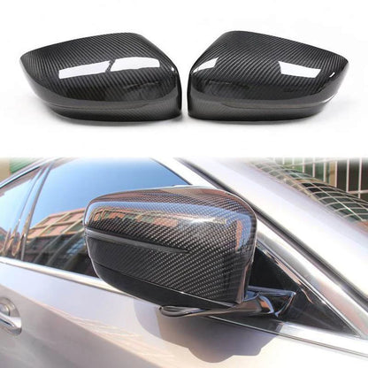 Carbon Fiber Adhesive Mirror Shell Trim for BMW 740i 750i M760i G11 G12 16-22