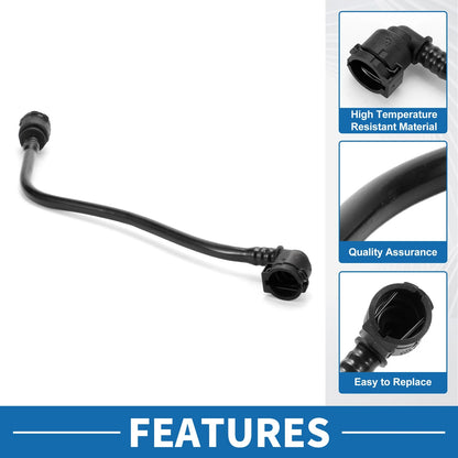 Radiator Hose for BMW 840i (2020-2023) Plastic Black 1 Pc