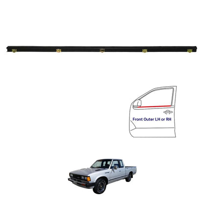 Weatherstrip Door Belt out w/o Vent Set 2 Fits Datsun Nissan 720 UTE 1980-86 D05