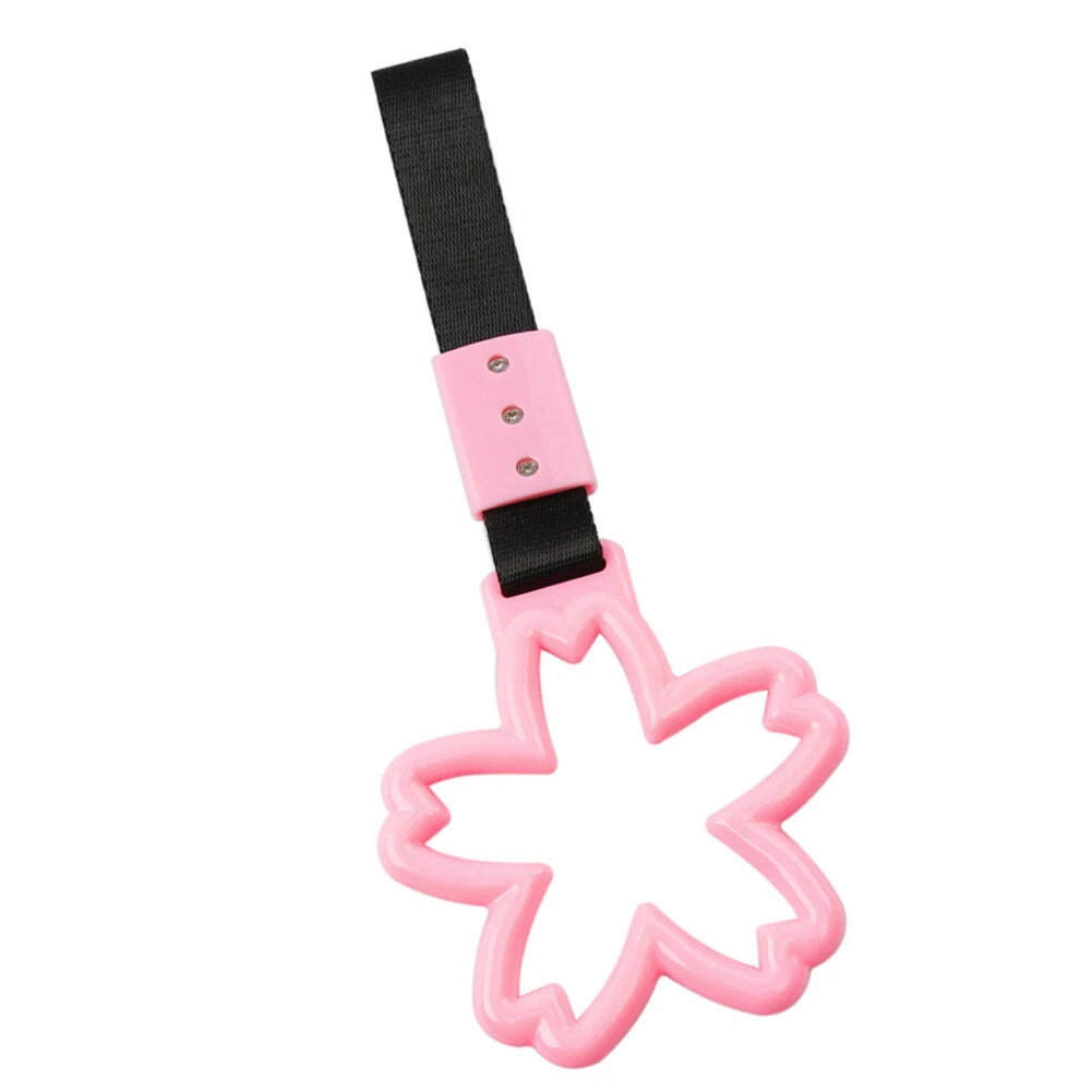 Cherry Blossom Shaped Ring Handle Strap for Train Bus