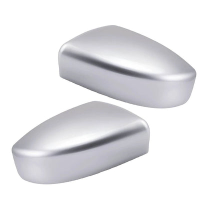 Silver Rearview Side Mirror Caps for Nissan Altima Sedan (2013-2018)