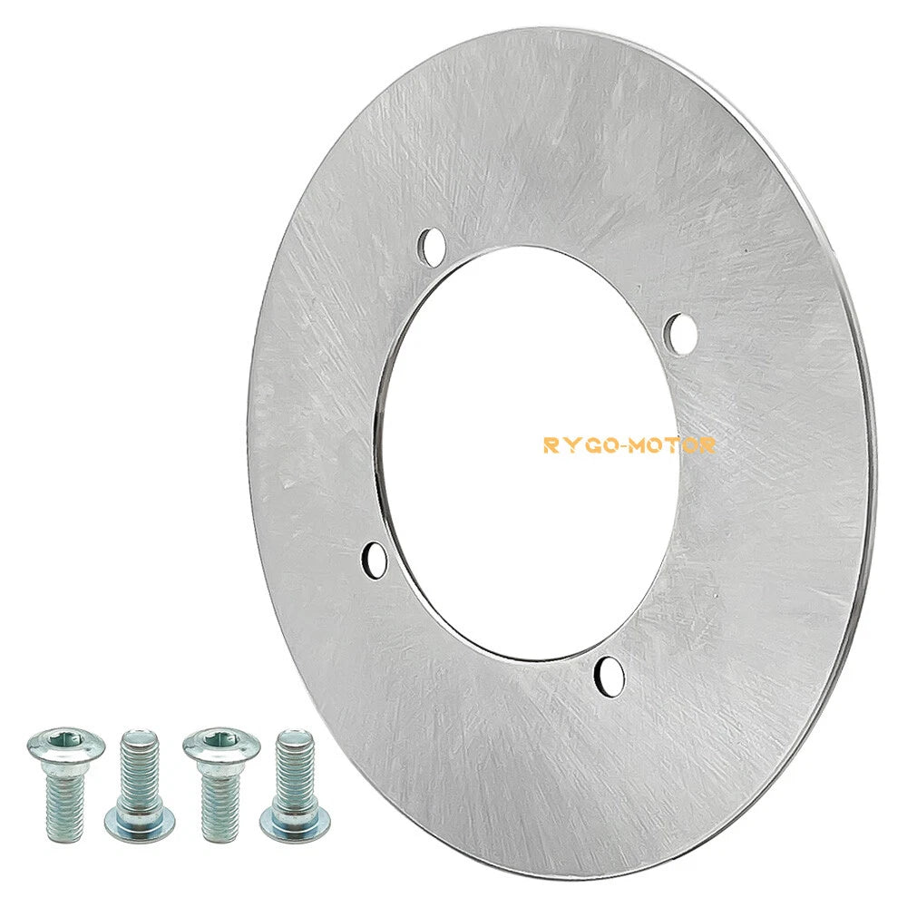 Rear Brake Disc Rotor W/Stud for Yamaha Grizzly Kodiak 400 450 YFM400 YFM450