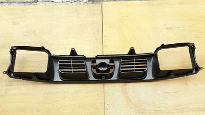 MATT BLACK GRILLE for NISSAN NAVARA D22 (1998-2000) 2WD 4WD Clips