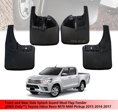 Mud Flap for Toyota Hilux Revo (2WD) 2015-2017 (2 x)