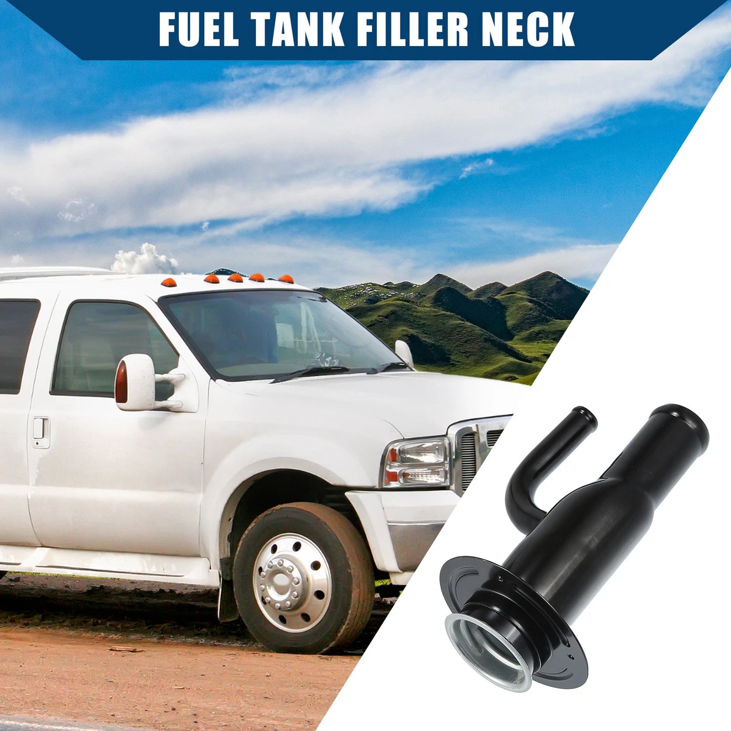 Fuel Filler Neck Hose for Ford F-350 (2005-2007)
