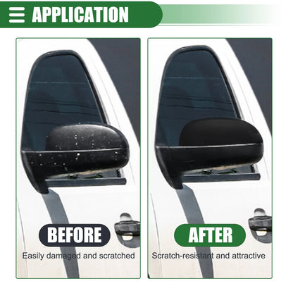 Left Rearview Mirror Cap for Chevrolet Silverado 1500 Gloss Black