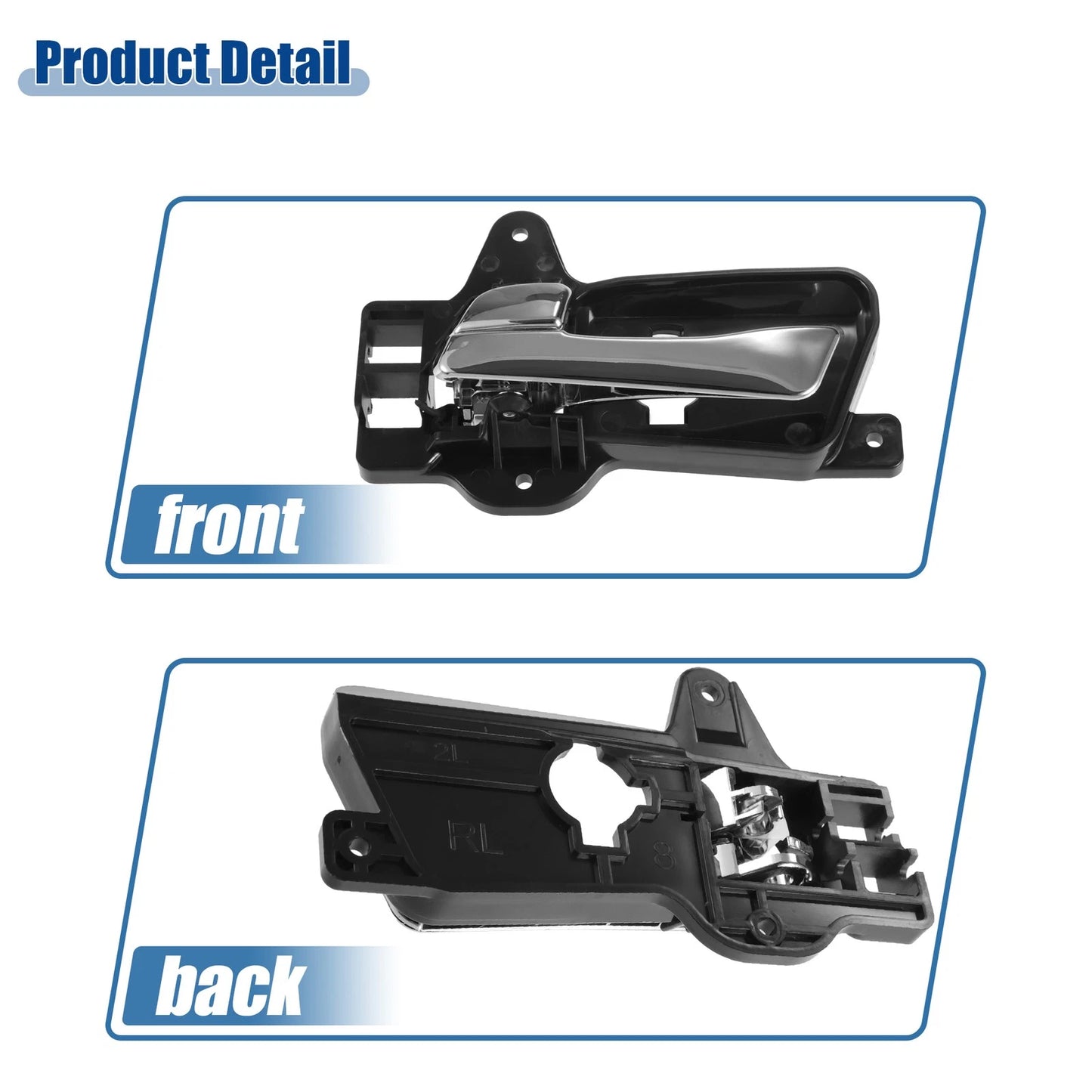Rear Left Door Handle for Hyundai Elantra (2009-2012) - 1 x Piece
