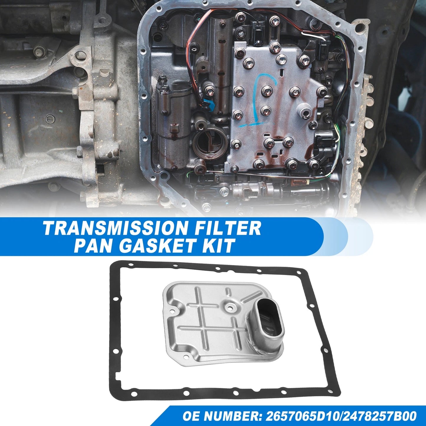 Auto Transmission Filter Oil Pan Gasket for Suzuki (No. 2657065D10)
