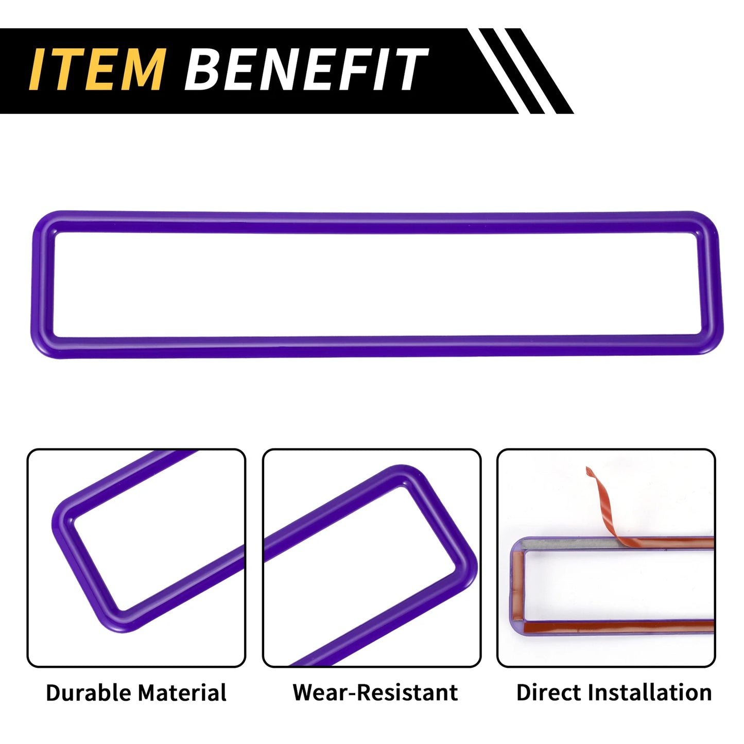 Emergency Light Switch Panel Trim for Jeep Wrangler JK (2011-2017) Purple