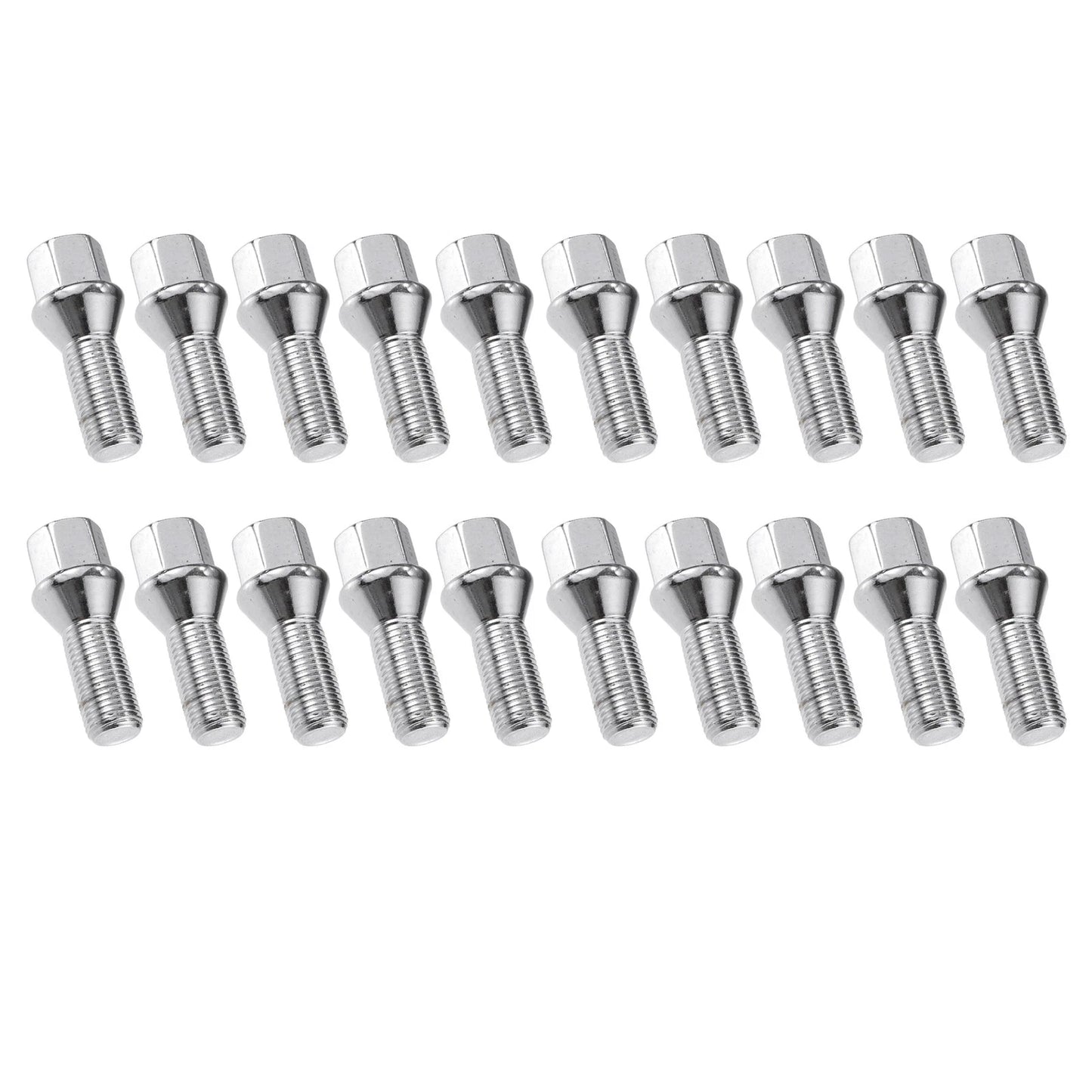 M14 x 1.50 Car Wheel Bolts (20 Pcs) for BMW 7 Series (2002-2008) Metal