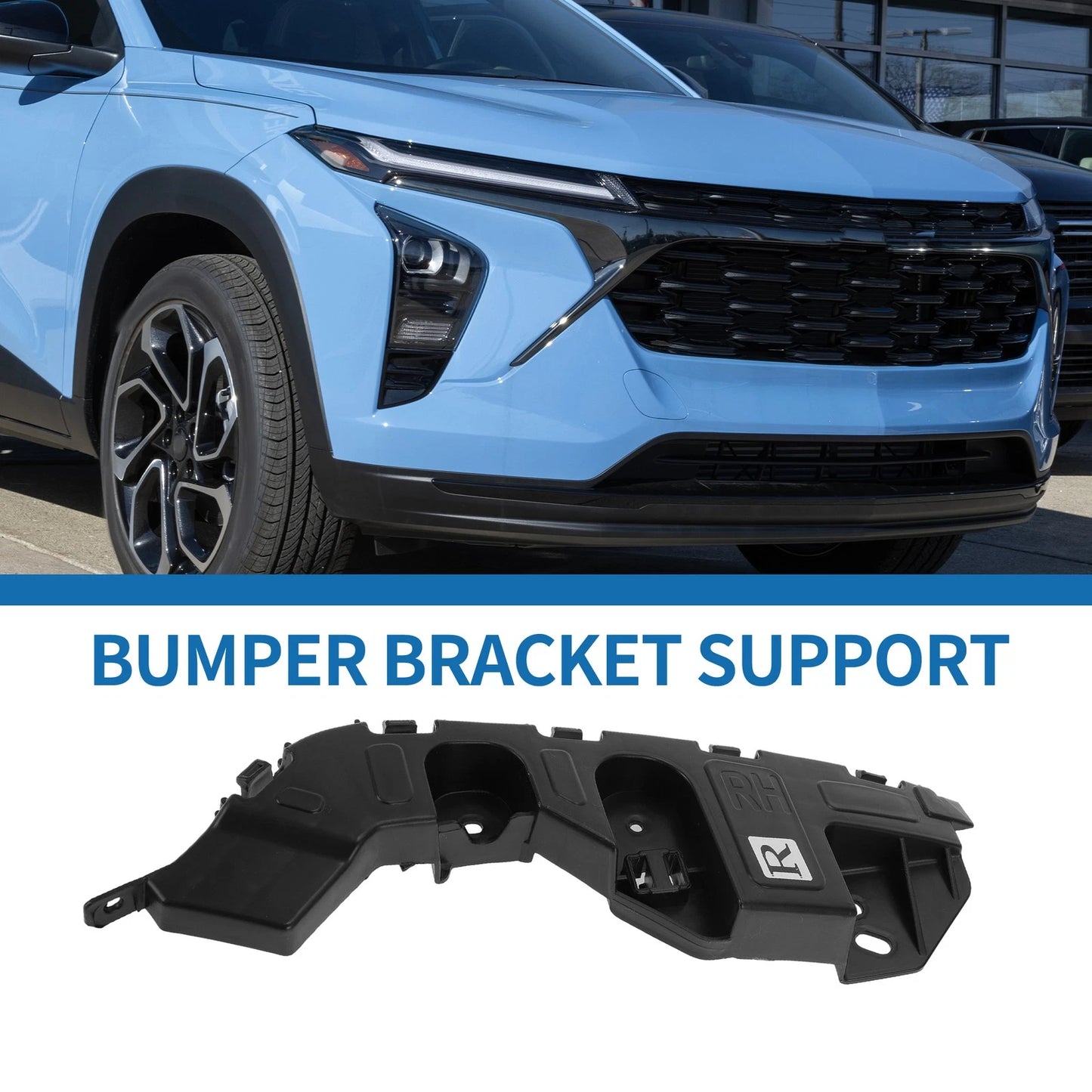 Right Front Bumper Retainer Bracket for Chevy Trax (2013 - 2016)