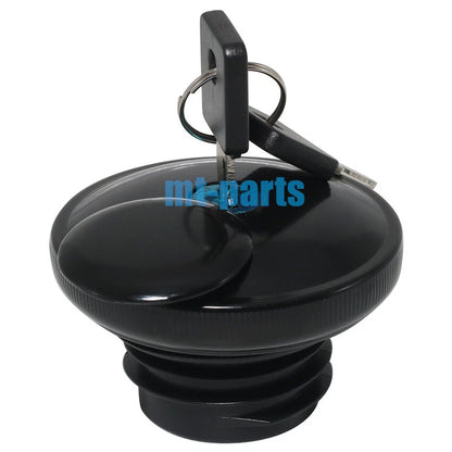 Black Gas Cap Cover for Harley-Davidson XL1200 Sportster (1991-2003)