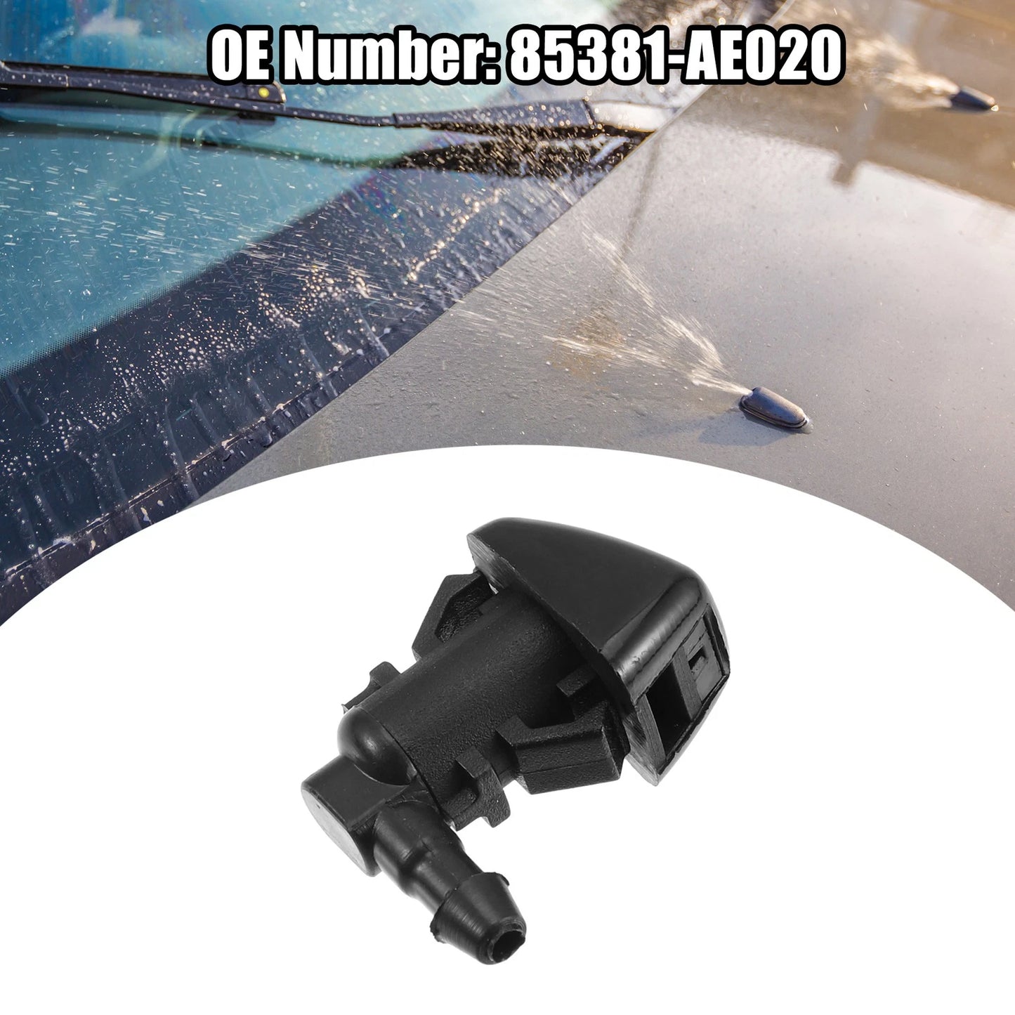 4 x Windshield Washer Nozzles for Toyota Sienna (2006-2010)