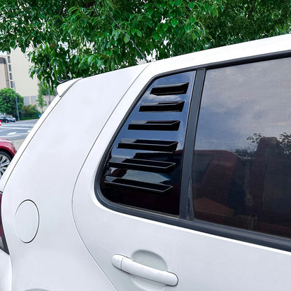 Rear Side Window Louver Cover for VW Golf 4 MK4 (1997-2006) Black