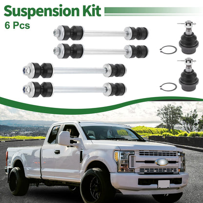 6 Pcs Front Suspension Kit for Ford Explorer (2002-2010)